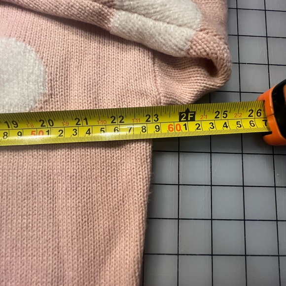 Polka dot sweater pink I.N. San Francisco XL Super soft pink and white soft - Picture 6 of 8